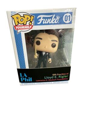 Funko Pop Yourself LA Phil Gustavo Dudamel Figure In Tuxedo Gift Edition NIB Lim